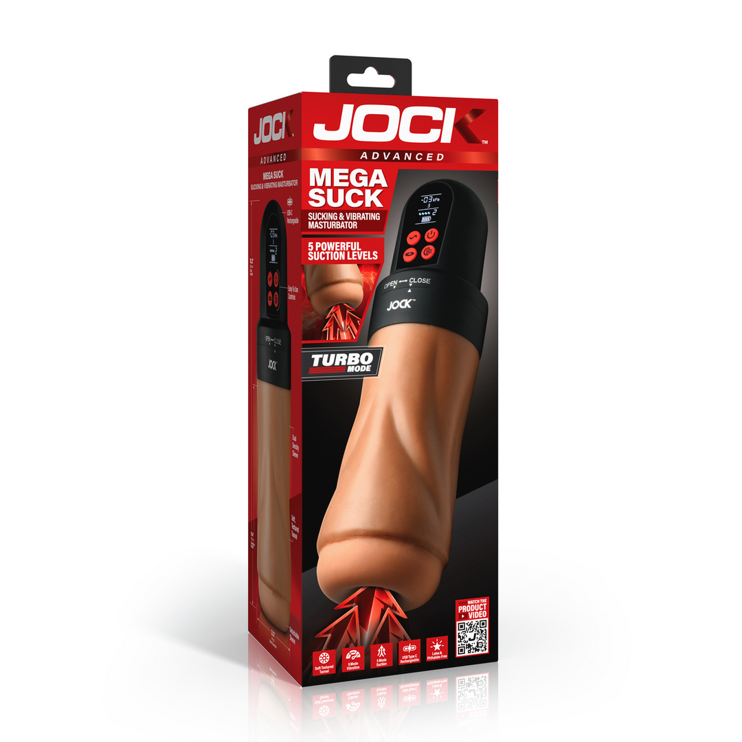 Mega Suck Saug- und Vibrationsmasturbator | Curve Toys