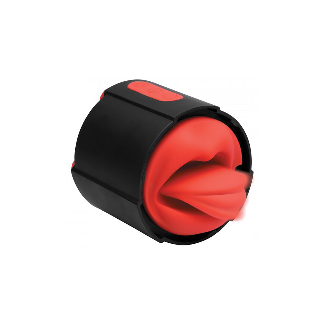 Lickende Zunge Masturbator | Vibrierendes & realistisches Vergnügen