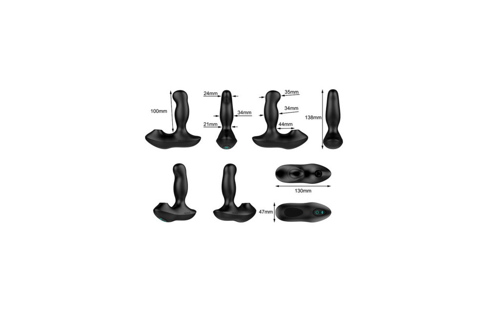 Revo Air Prostata-Massagegerät | Drehbar & mit Saugnapf | Nexus