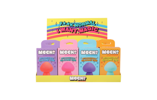 Mushroom Vibe: Powerful Rechargeable Silicone Vibrator