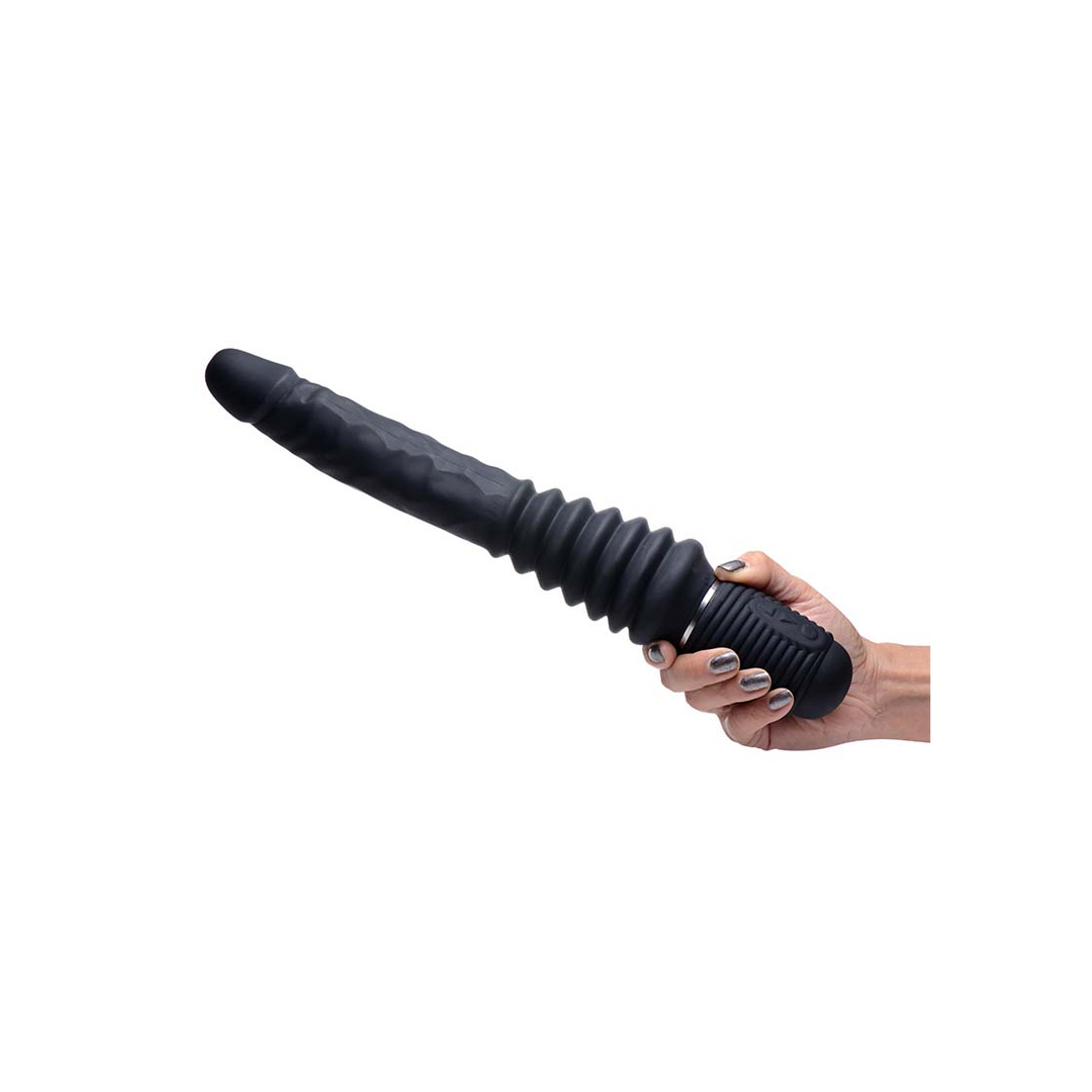 Thrust Master dildo with vibration & handle | Ultimate pleasure