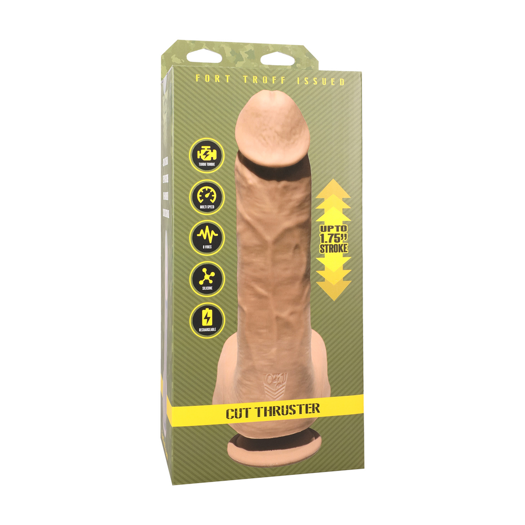 Cut Thruster Vanille – Leistungsstarker Push-Vibrator USB