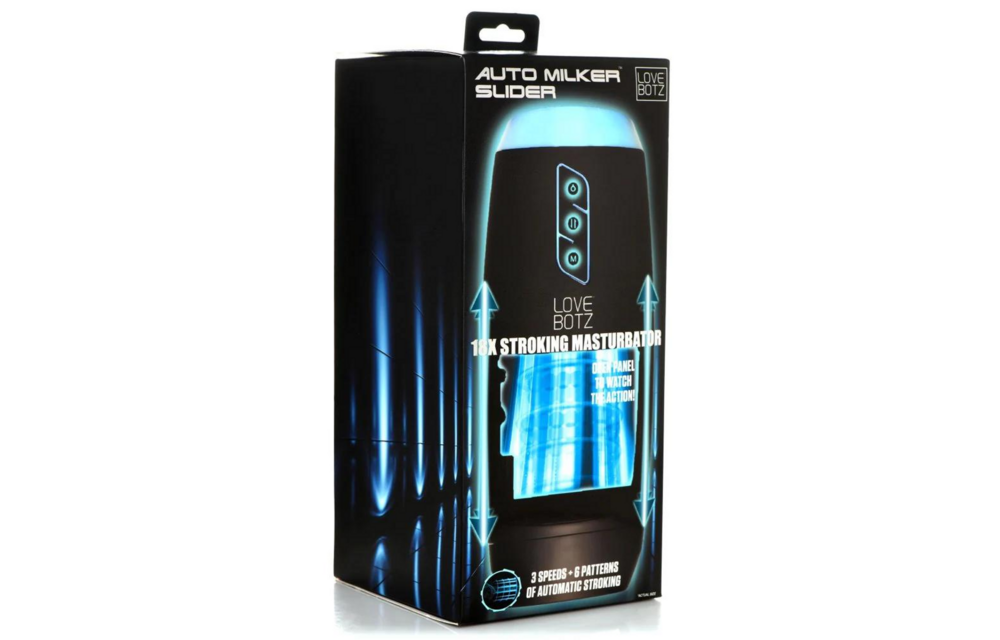 The Milker Slider Stroking Masturbator - Black