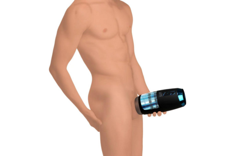 The Milker Slider Masturbator Black | 3 Speeds & 6 Patterns