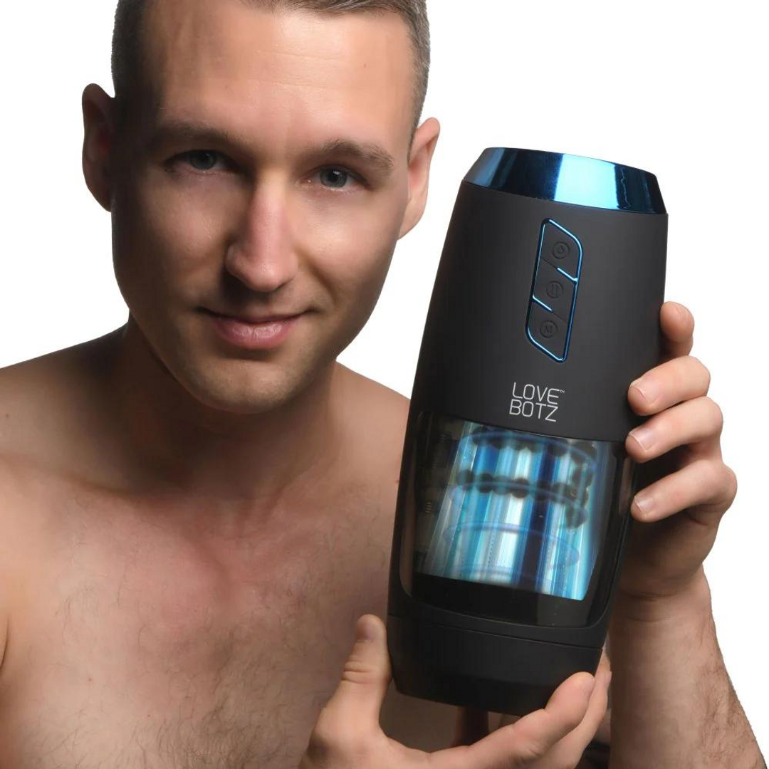 The Milker Slider Masturbator Black | 3 Speeds & 6 Patterns