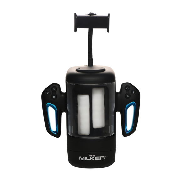Cyber Milker Masturbator with Phone Holder – Stimulating & Innovative