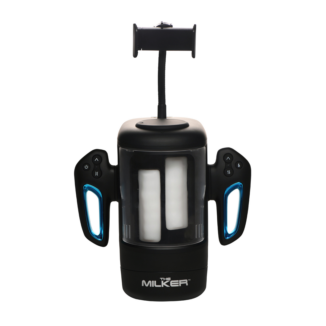 Cyber Milker Masturbator with Phone Holder – Stimulating & Innovative