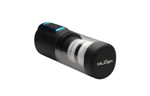 Roto-Stroke Masturbator Schwarz – Drücken & Drehen Genuss