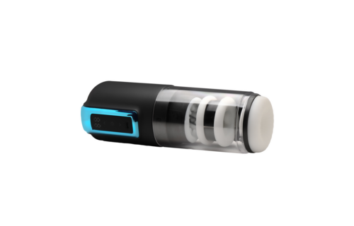 Roto-Stroke Masturbator Black – Push & Twist Pleasure