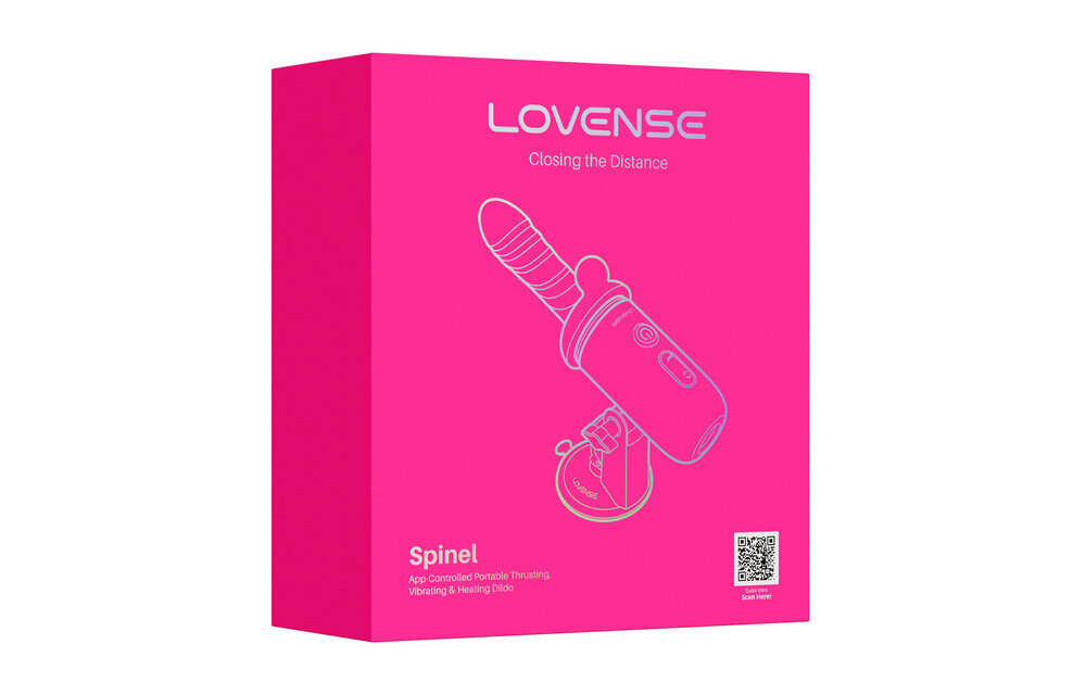 Spinel Dildo: Tragbare vibrierende Heiz-Sexmaschine