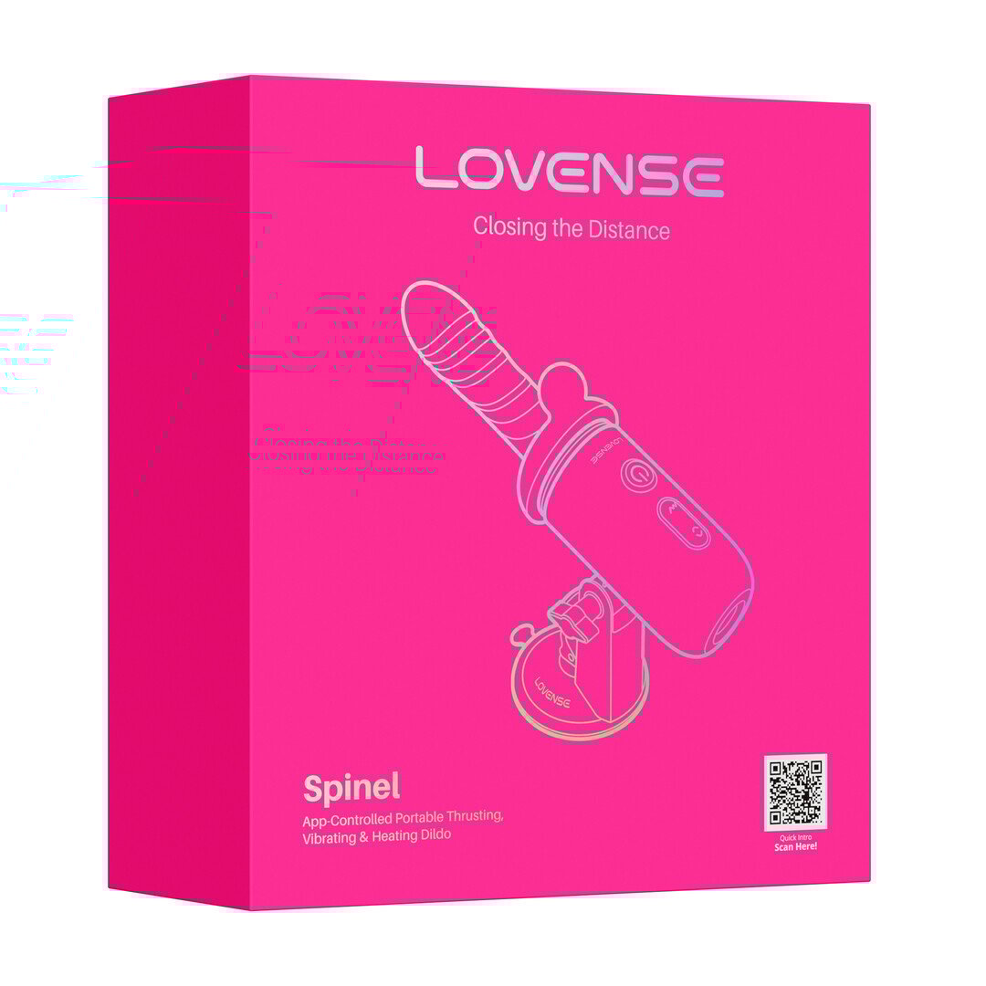 Spinel - Portable Thrusting Vibrating and Heating Dildo
