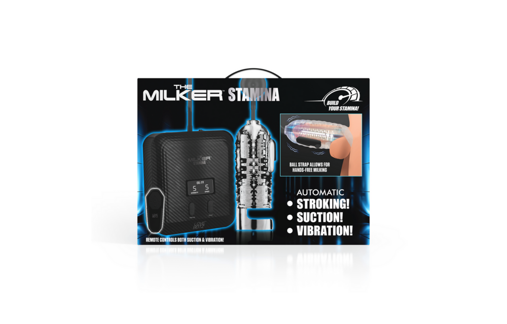 The Milker Stamina – Automatic Vibration & Suction Stroker