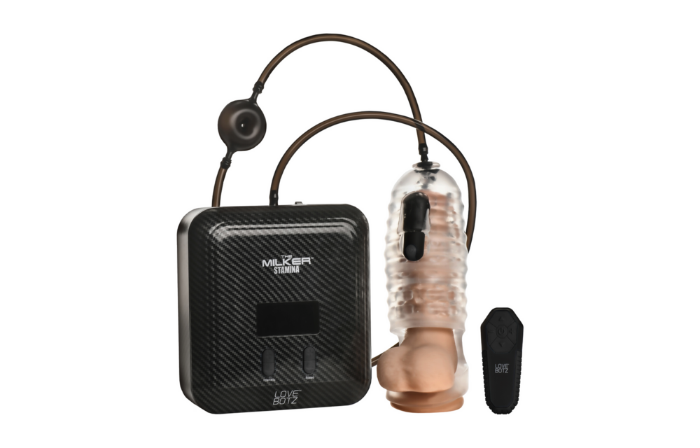 The Milker Stamina – Automatic Vibration & Suction Stroker
