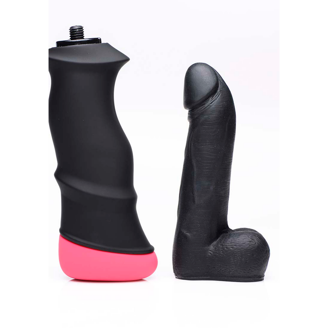 Mega Pounder Handheld Stotende Dildo - Krachtig & Realistisch
