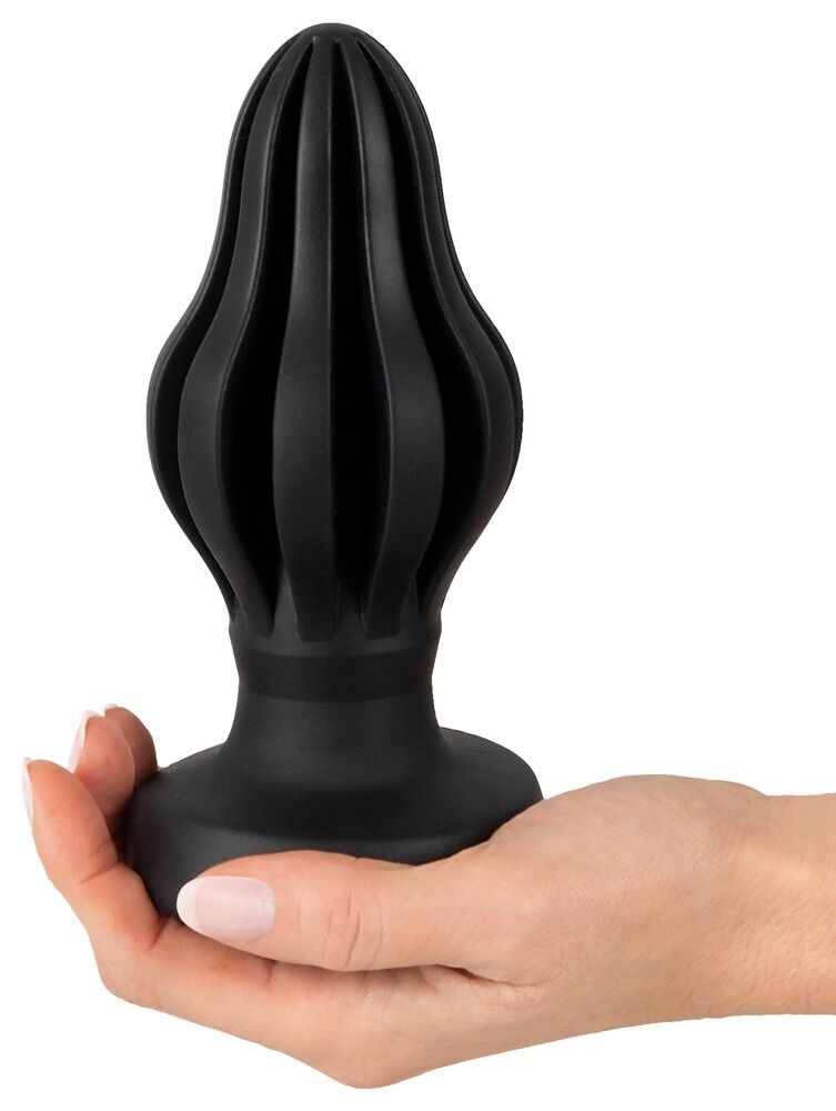 Superweicher Buttplug Ø7 cm | 15,8 cm Silikon mit Saugnapf
