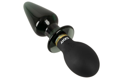 Double-Ended Butt Plug | Vibrerende Siliconen & Glazen Anaal Plug