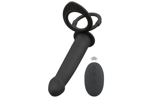 RC Double Fucker 13,1 cm | Vibrierender Penisring & Fernbedienung