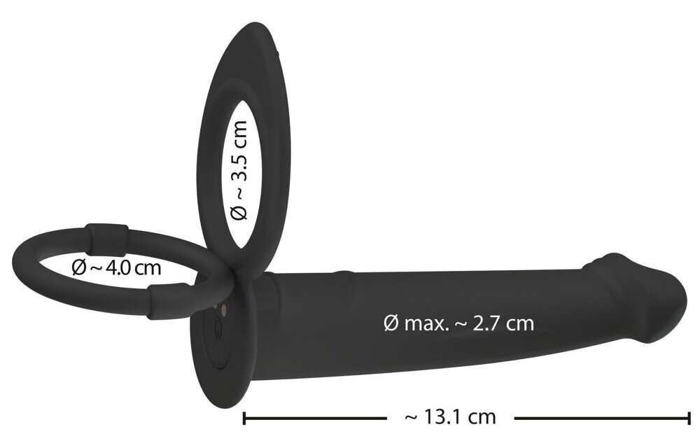 RC Double Fucker | Vibrerende Penisring voor Dubbele Penetratie
