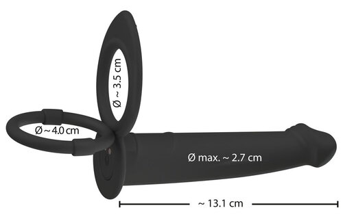 RC Double Fucker | Vibrierender Cockring für doppelte Penetration