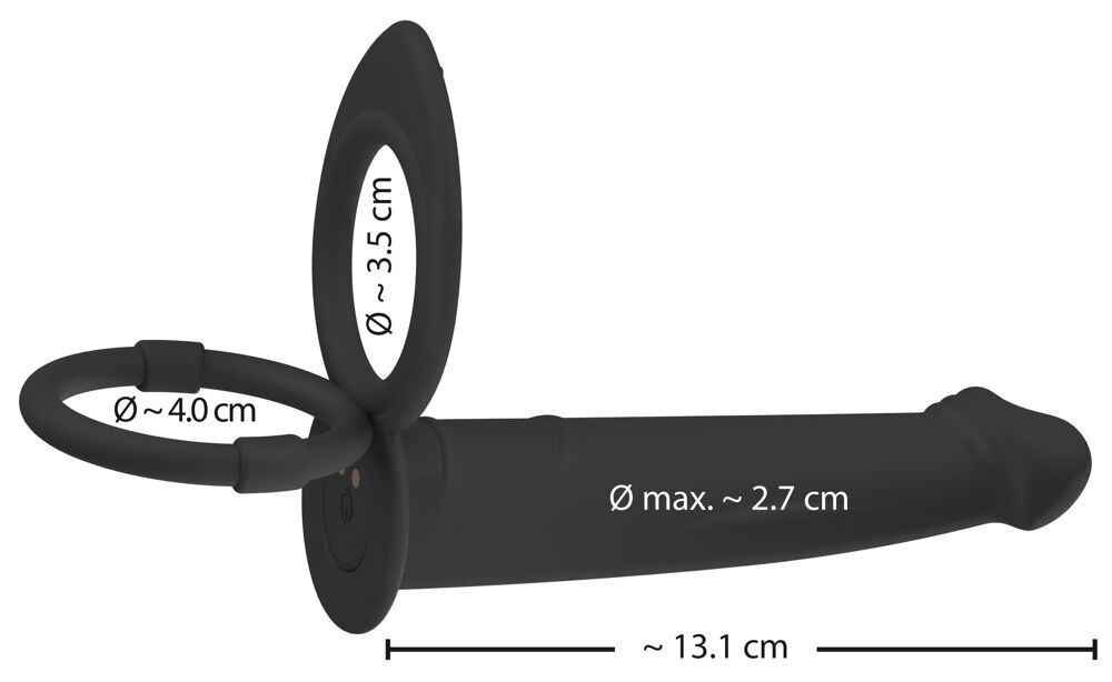 RC Double Fucker | Vibrierender Cockring für doppelte Penetration