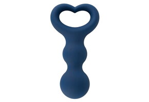 Magic Shiver Butt Plug 9,5 cm | Silikon-Analplug Herz