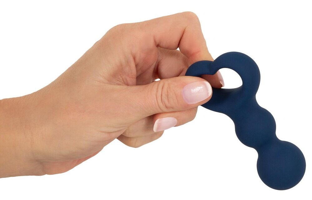 Magic Shiver Butt Plug 9,5 cm | Siliconen Anaal Plug Hartje