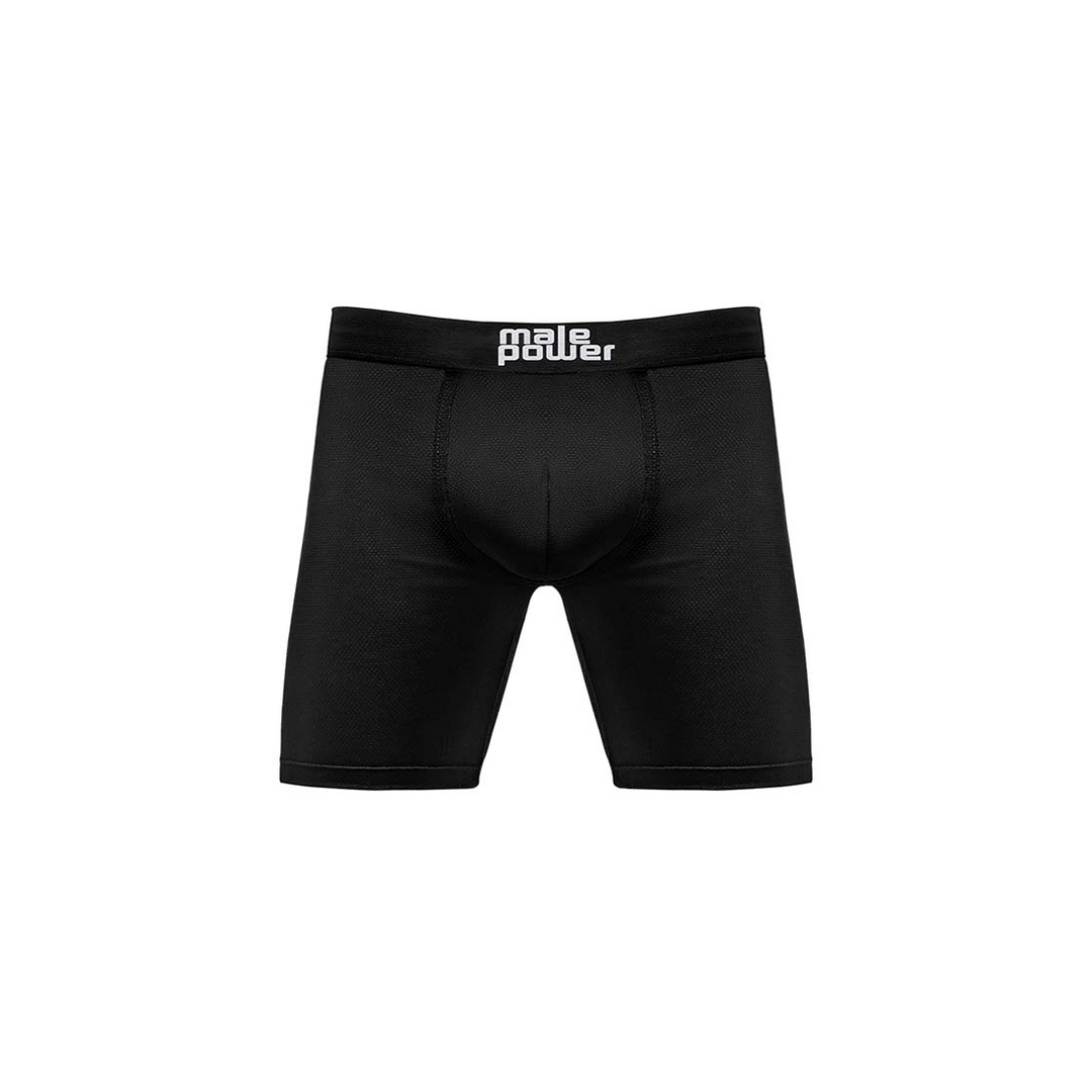 Black Nite Long Shorts S – Comfort & Support Male Power