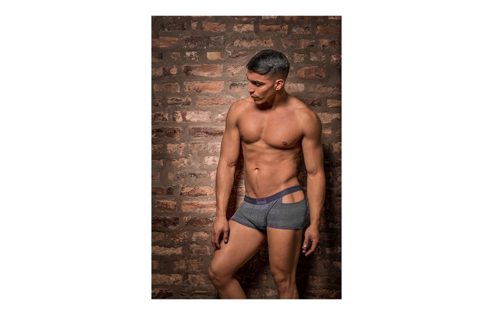 Heather Haze Cutout Shorts S - Stijlvol & Sportief Grijs