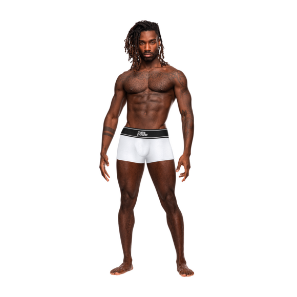 Pouch Short S White | Comfortable Male Power Modal Short