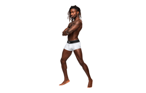 Pouch Short S White | Comfortable Male Power Modal Short