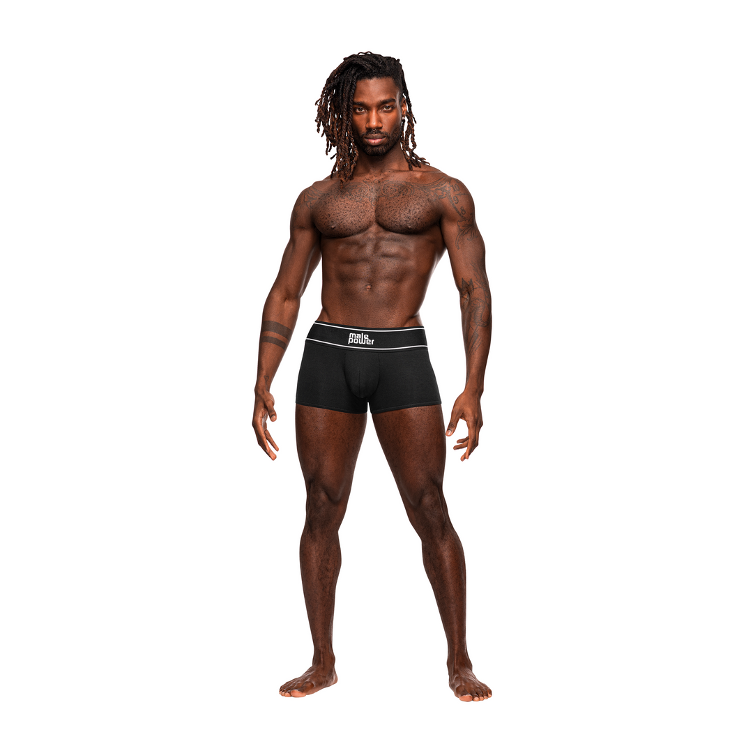 Pouch Short S Zwart - Comfort & Stijl | Male Power Modal