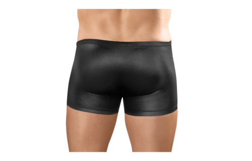 Shorts mit Reißverschluss – S/M – Schwarz