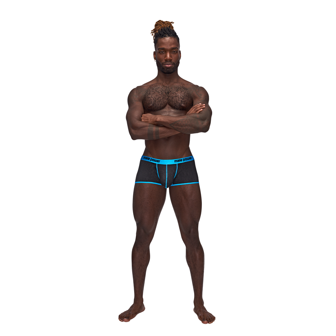 Uplift Mini Short L Zwart – Luxe & Comfort Van Male Power