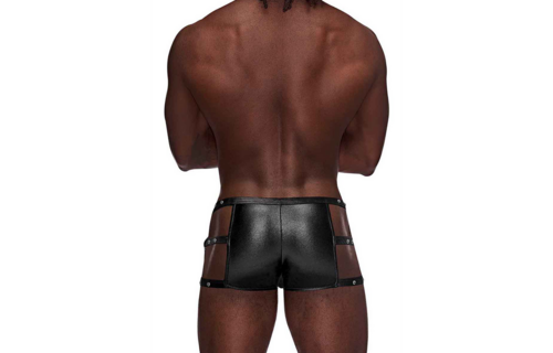 Vulcan Cut Out Cage Short Schwarz | Cool & Verführerisch L/XL