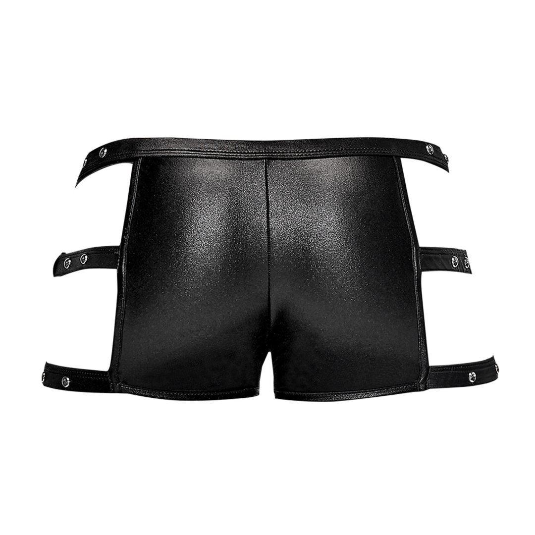 Vulcan Cut Out Cage Short Schwarz | Cool & Verführerisch L/XL
