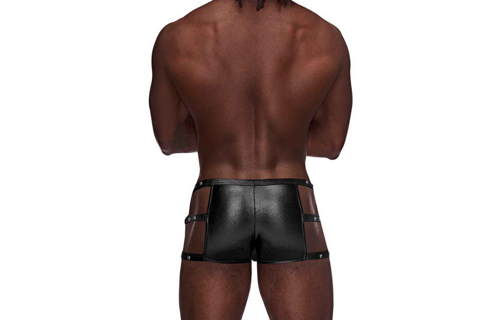 Vulcan Cut Out Cage Short S/M Schwarz – Cool & Verführerisch