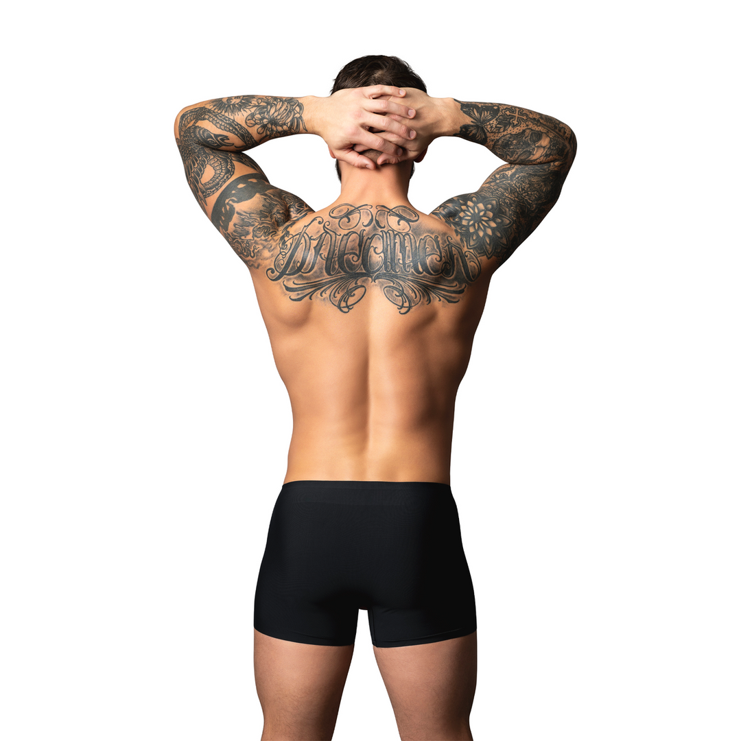 Pouch Short S Schwarz/Rot | Atmungsaktiv & sexy Male Power