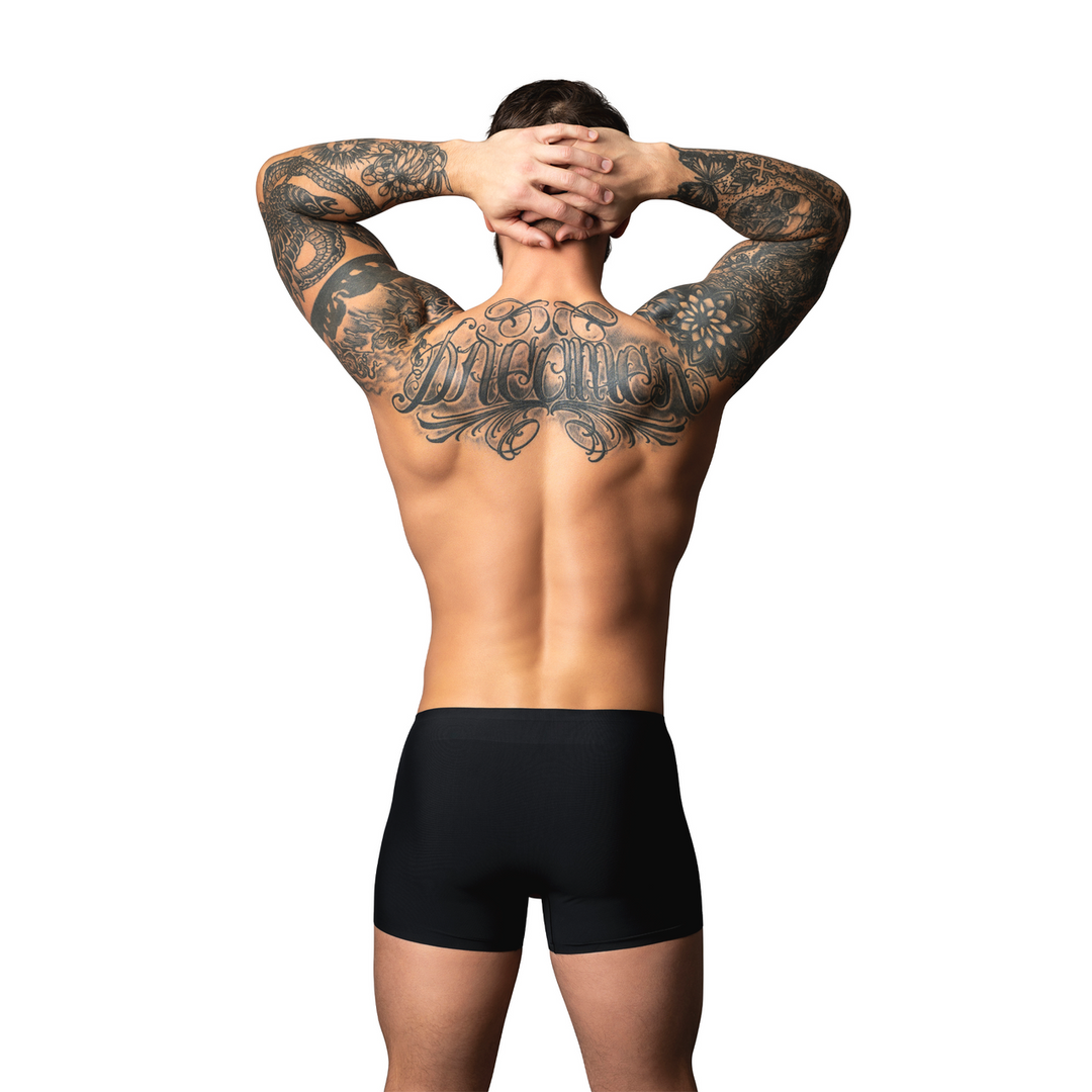 Pouch Short Xl Zwart/Rood | Comfort & Stijl Male Power