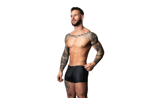 Snap Off Short L Zwart – Stoere & Functionele Herenboxer