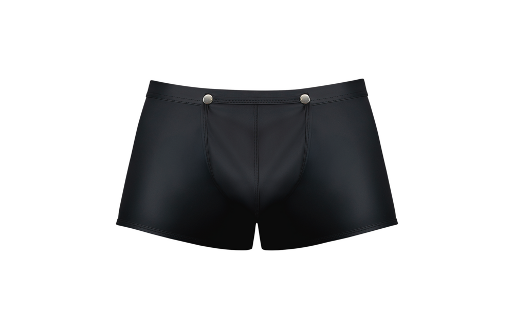 Snap Off Short L Black – Cool & Functional Men's Boxer Shorts