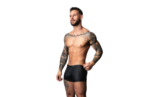 Snap Off Short - M - Schwarz