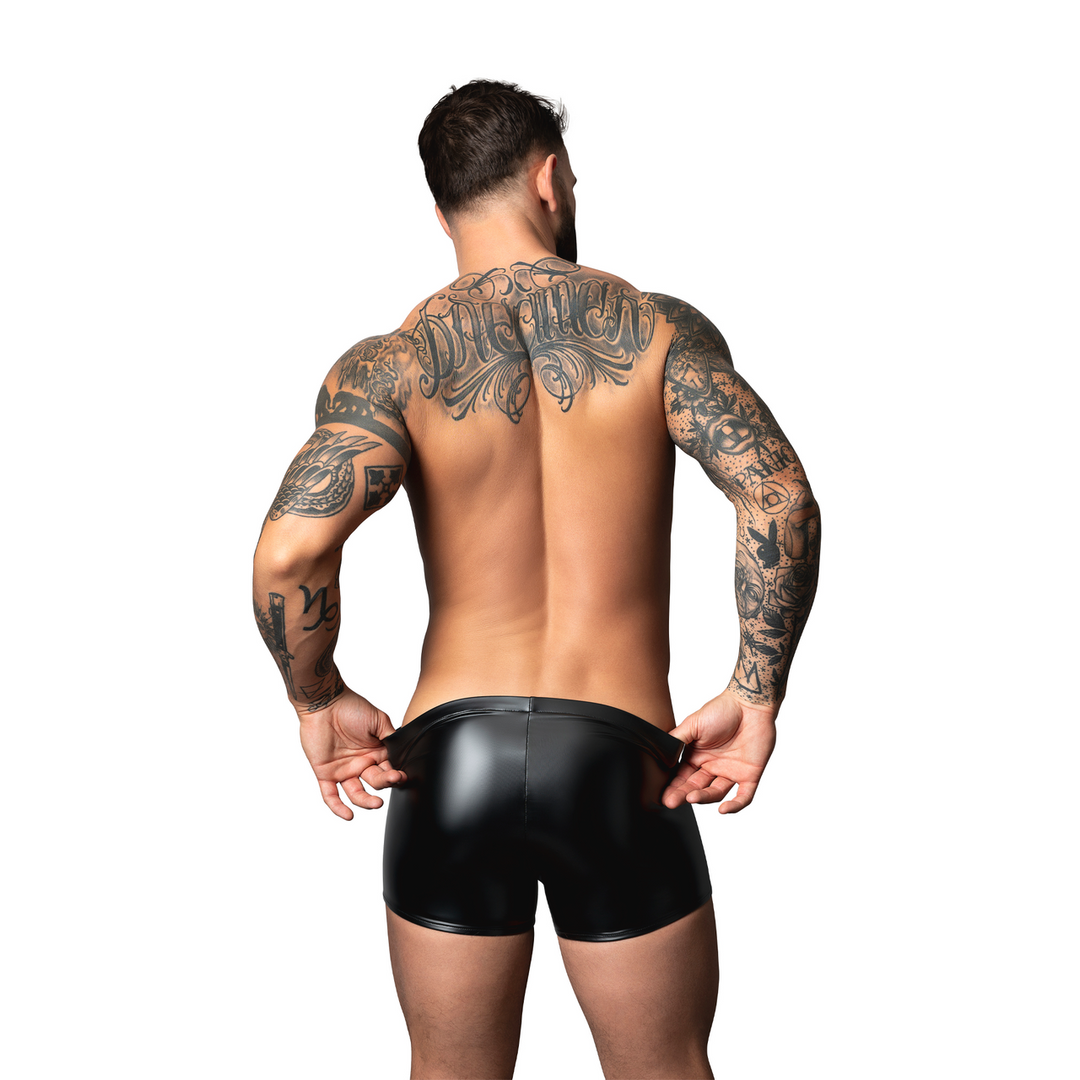 Wetlook Pouch Short L Schwarz – Sexy & bequeme Herrenunterhose