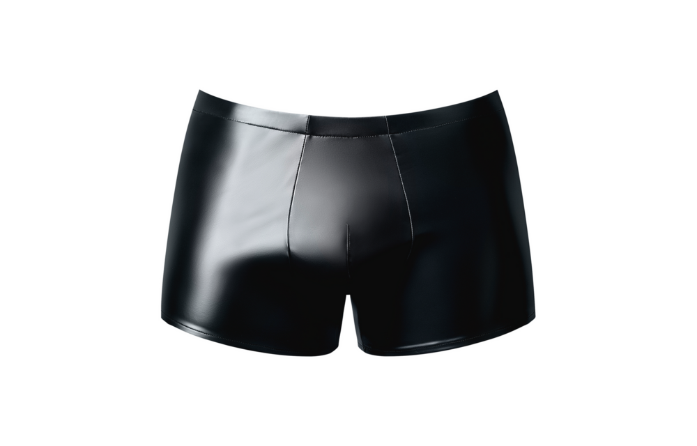 Wetlook Pouch Short Xl Zwart - Stoer & Comfortabel Herenmodel
