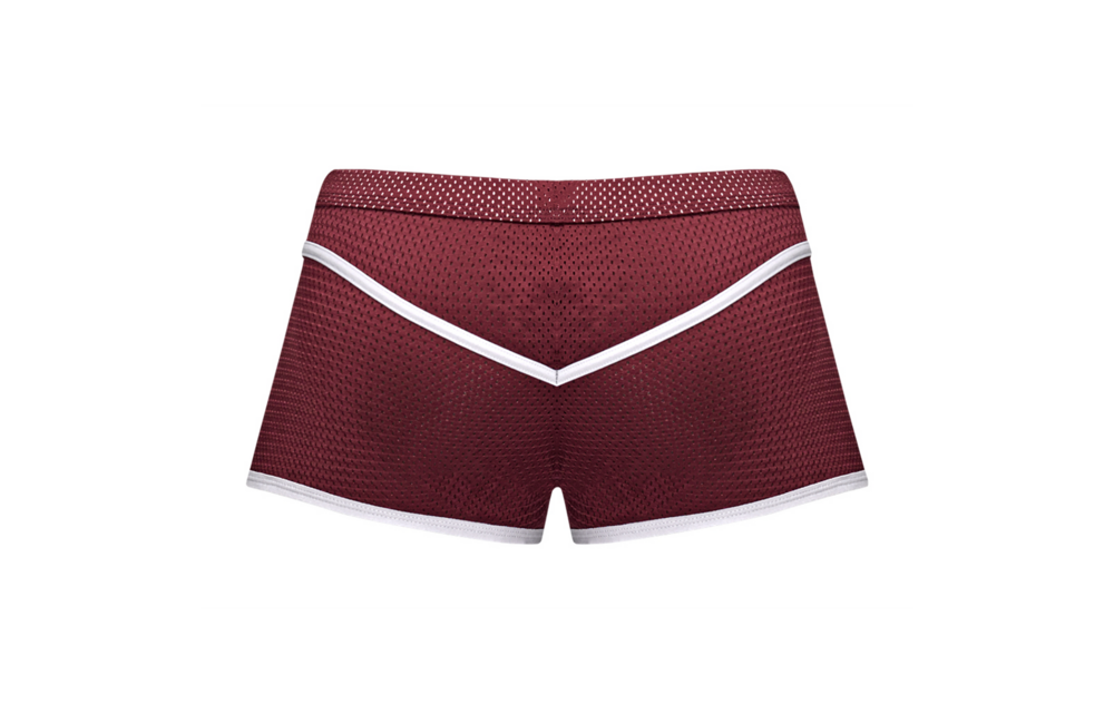 Mini Short L Bordeaux – Sportliche, bequeme Shorts