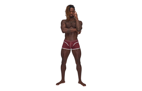 Sportliche Mini-Shorts M Bordeaux – Komfort & Stil Male Power