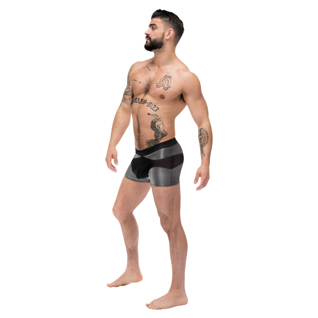 Shorts XL Grau Male Power | Cool & bequem Iron Clad