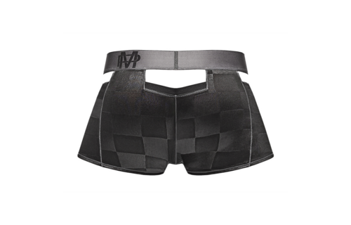 Cutout Shorts - S - Zwart