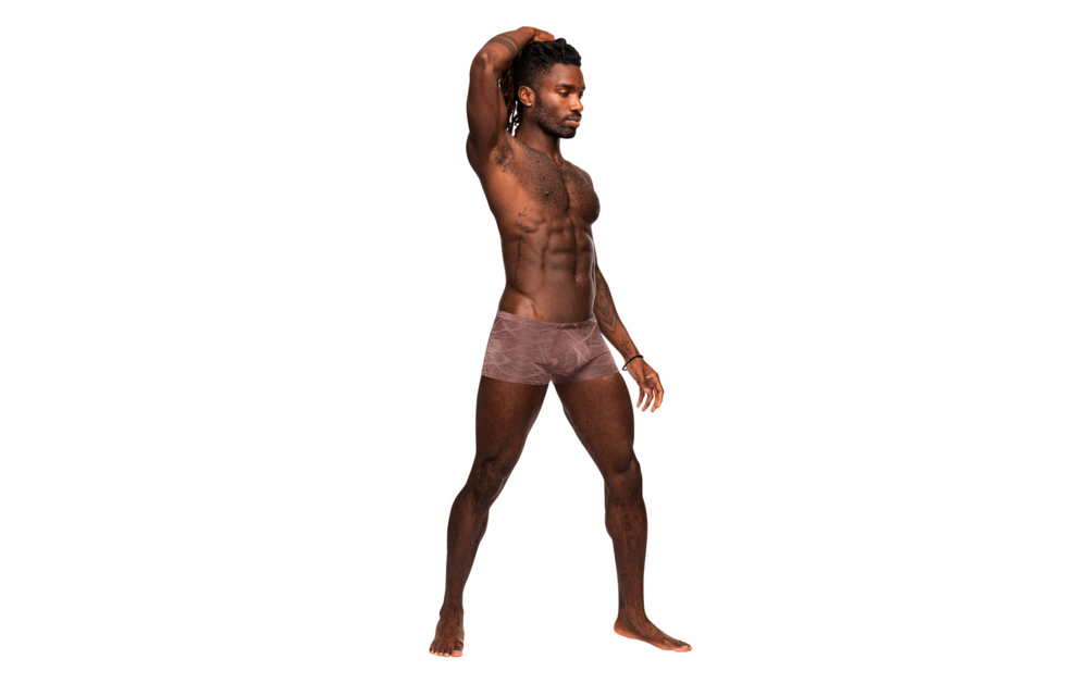 Mini Short L Mauve | Comfort & Stijl Male Power Shorts