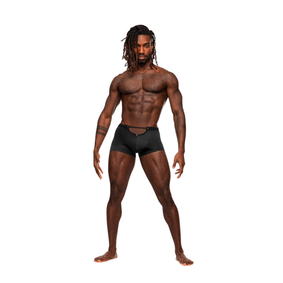 Mini Short Zwart M - Stijlvol & Comfortabel | Male Power