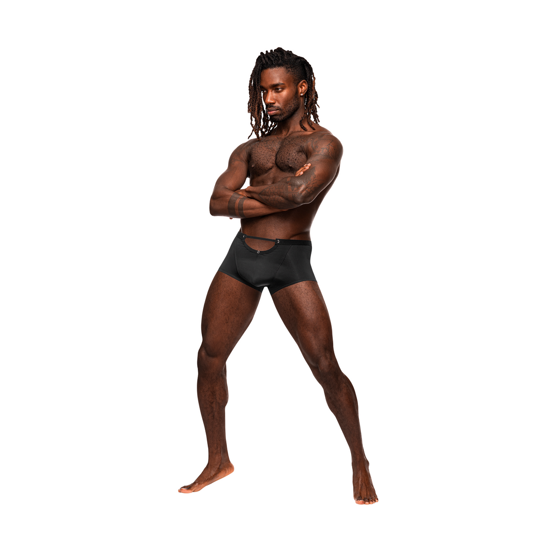 Mini Short XL Schwarz | Stilvoll & bequem von Male Power